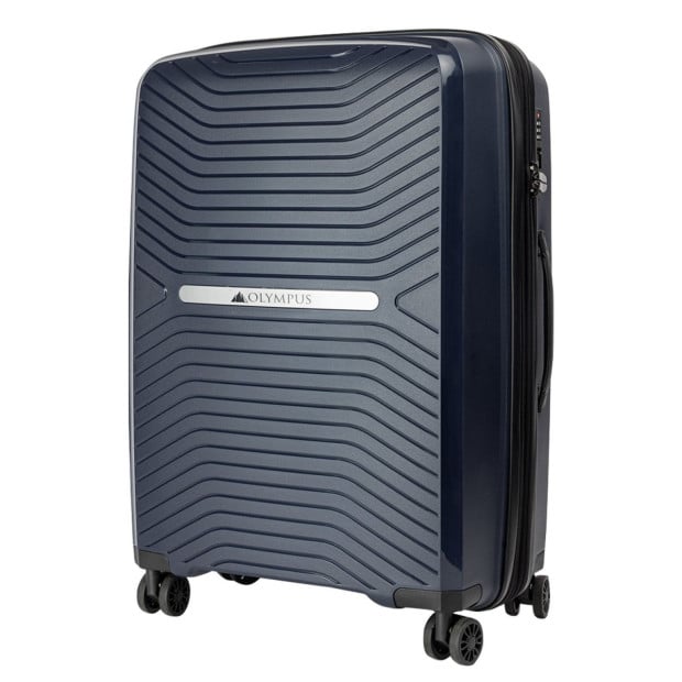 Olympus Astra 20in Lightweight Hard Shell Suitcase - Aegean Blue Image 2
