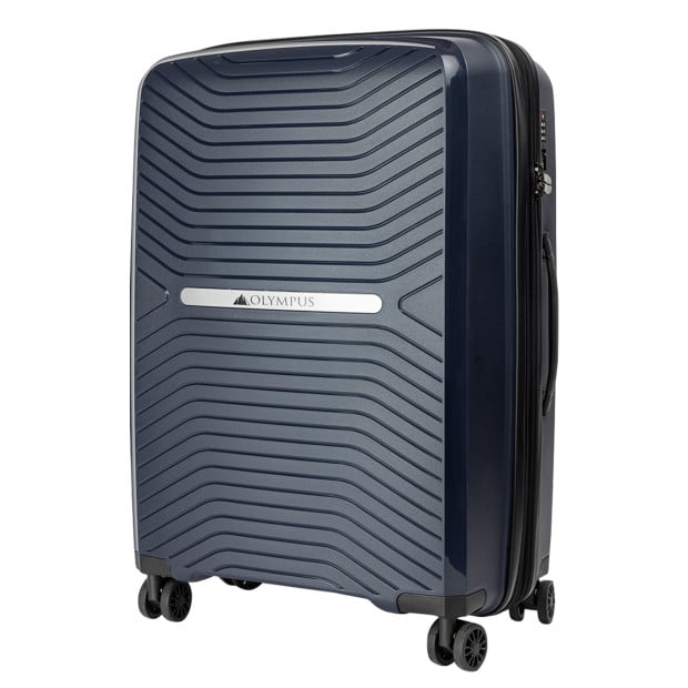 Olympus Astra 24in Lightweight Hard Shell Suitcase - Aegean Blue Image 2