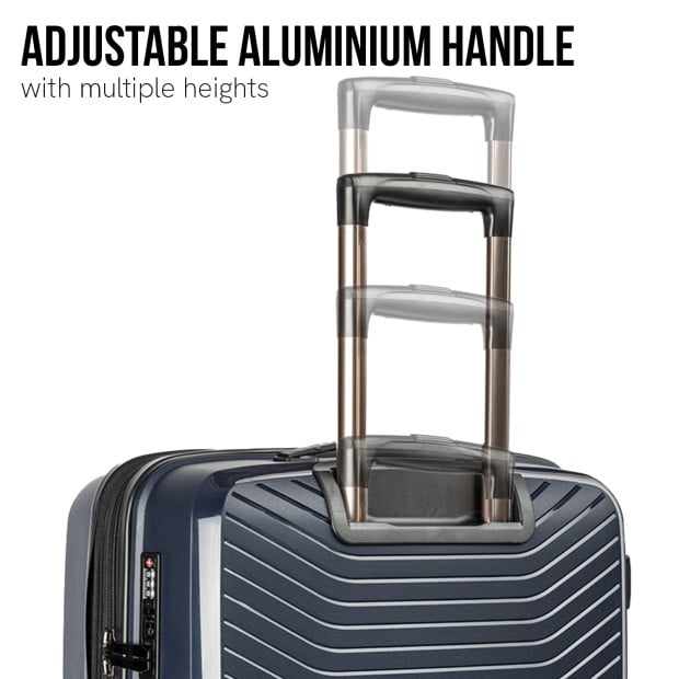 Olympus Astra 24in Lightweight Hard Shell Suitcase - Aegean Blue Image 8