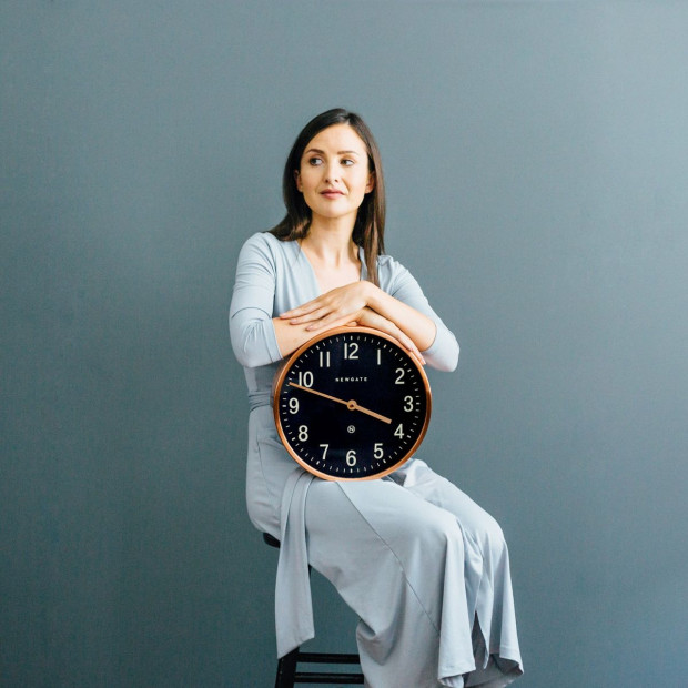 Newgate Master Edwards Radial Copper Wall Clock Image 4