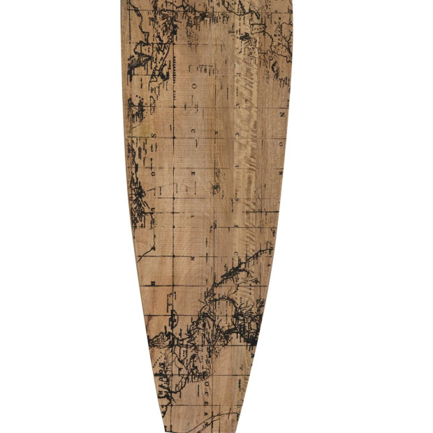 OLA Hardwood Surfboard Wall Art Mango Timber Wood Image 5