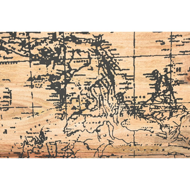 OLA Hardwood Surfboard Wall Art Mango Timber Wood Image 6
