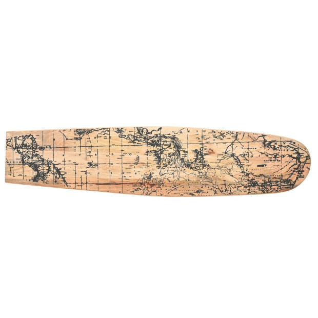 OLA Hardwood Surfboard Wall Art Mango Timber Wood Image 7