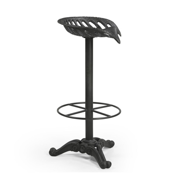 Tractor Bar Stool Cast Iron Hand Crafted Kitchen 75x45x37cm Image 3