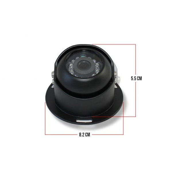 Elinz Caravan Two Camera Reversing 4pin Ccd Kit System Image 6