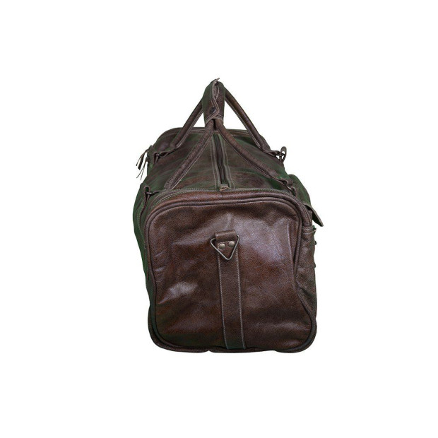 Overnight Leather Duffle Bag Travel 55cm Carry on Image 3