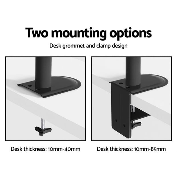 Monitor Arm Stand Laptop Tray Display Desk Mount Bracket Screen Holder Image 6