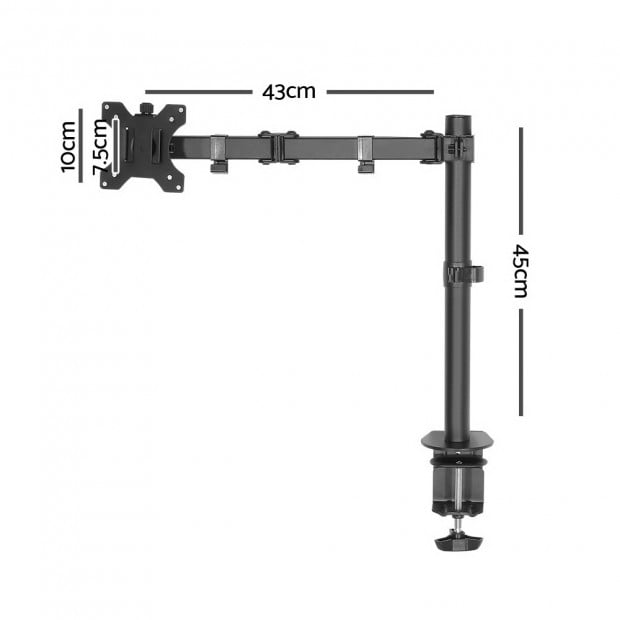 LED Monitor Arm Stand Display Bracket Holder LCD Screen Display TV Image 2