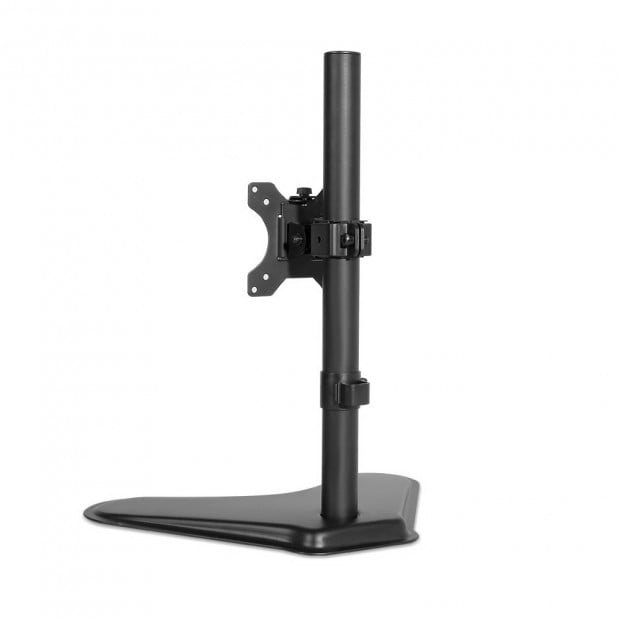 Single HD LED Monitor Arm Stand TV Mount Bracket Holder Freestanding Image 3