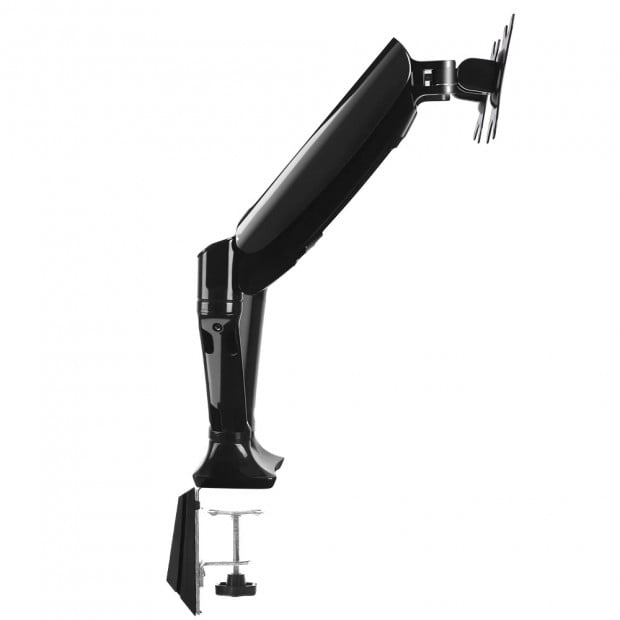 Fully Adjustable Dual Monitor Arm Stand Black Image 6