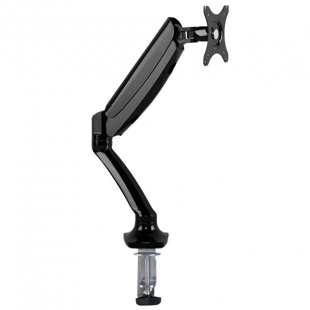 Fully Adjustable Single Monitor Arm Stand Black