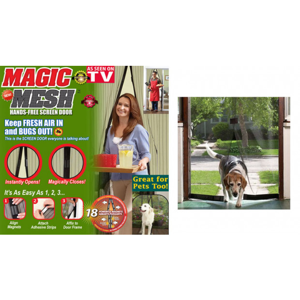 Magic Mesh Door Screen Image 2
