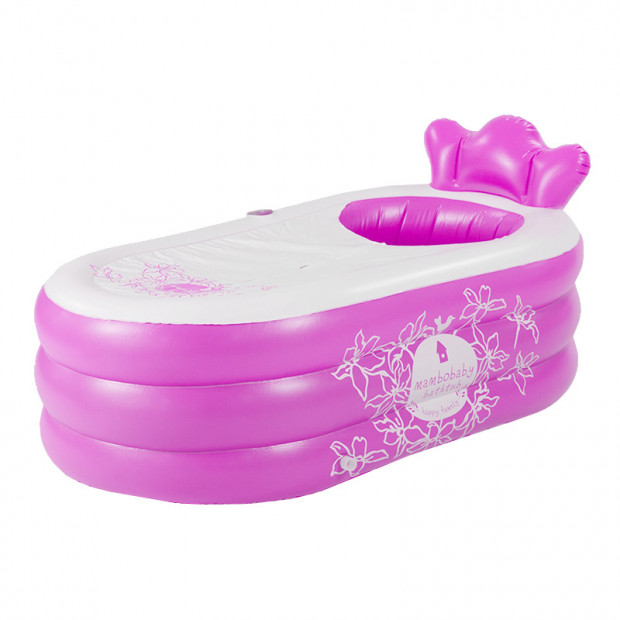 Mambobaby Inflatable Portable Spa Bath Tub