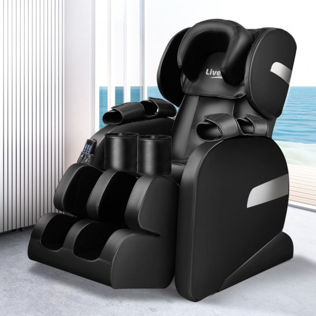 Electric Massage Chair Black