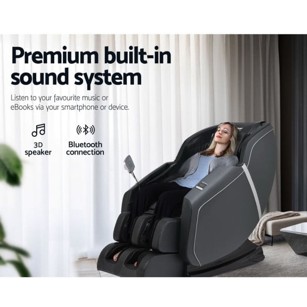 Electric Massage Chair Full Body Reclining Zero Shiatsu Heat Massager Image 6
