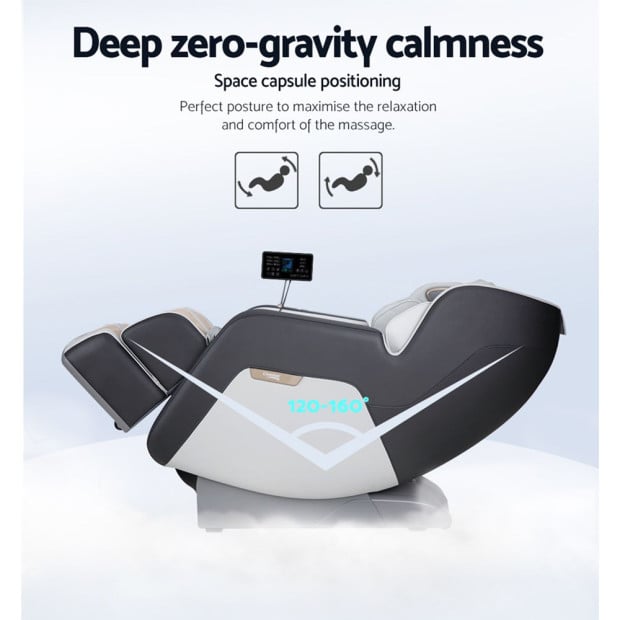Massage Chair Electric Chairs Recliner Shiatsu Gravity Heat Massager Image 4