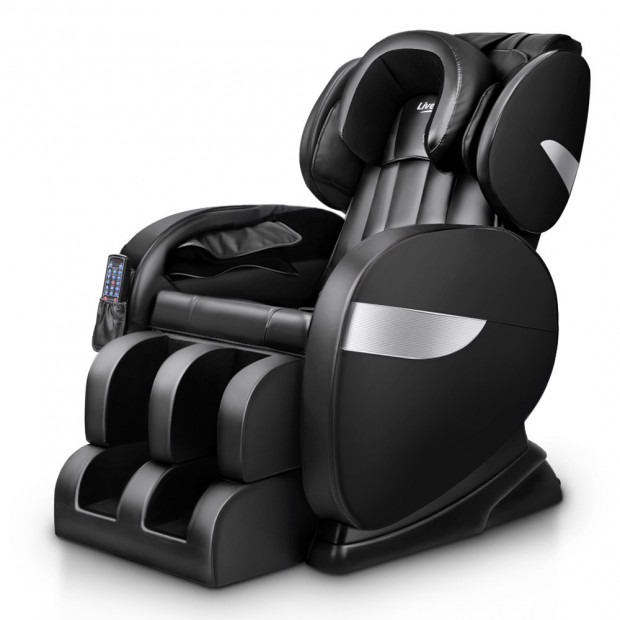 Livemor Electric Massage Chair - Black Image 1