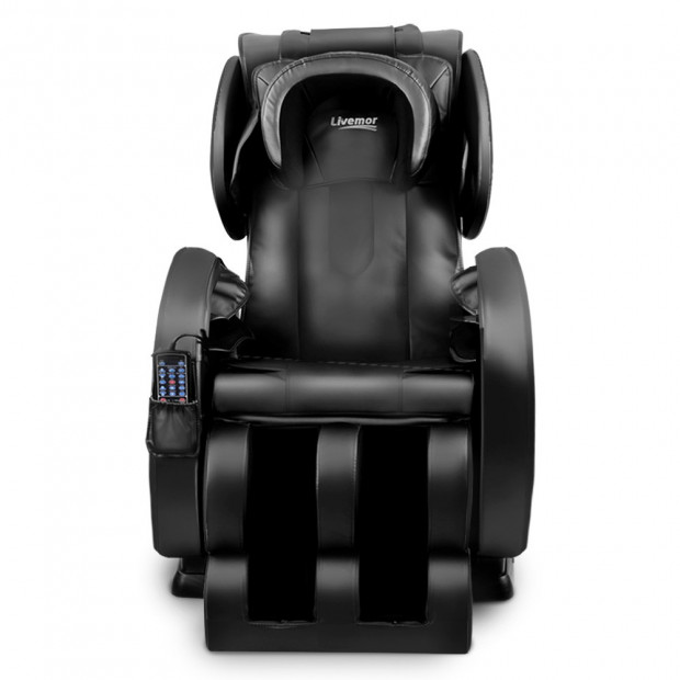 Livemor Electric Massage Chair - Black Image 2