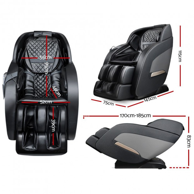 Electric Massage Chair Zero Gravity Recliner Back Heating Massager Image 2