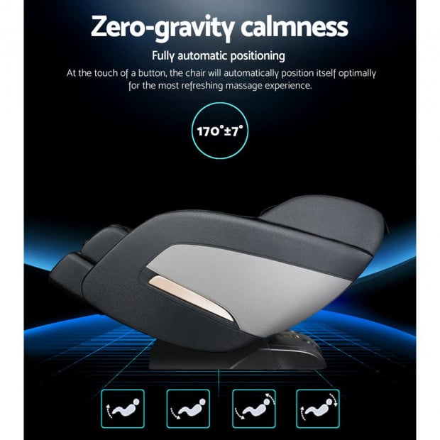 Electric Massage Chair Zero Gravity Recliner Back Heating Massager Image 5
