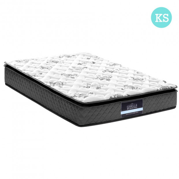 King Single Size Pillow Top Foam Mattress