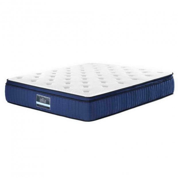 King Size Mattress 7 Zone Euro Top Pocket Spring Cool Gel Memory 34cm