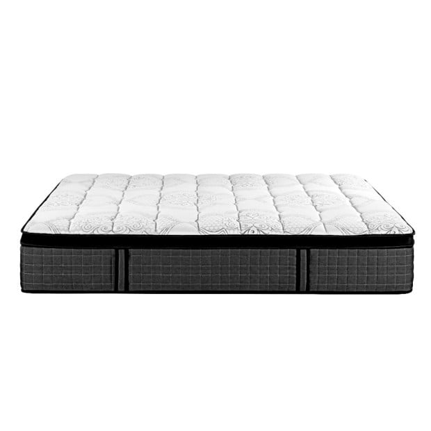King Bed Mattress 9 Zone Pocket Spring Latex Foam Medium Firm 34cm Image 4