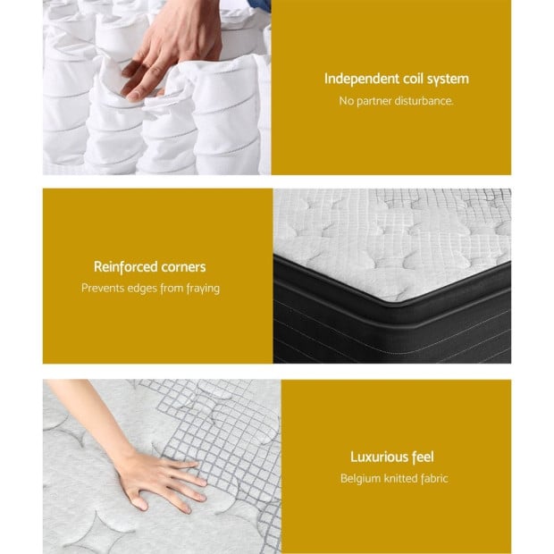 Bedding 32cm Mattress Extra Firm Queen Image 5