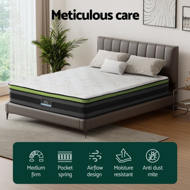 Mattress Cool Gel Foam 30cm King Image 4
