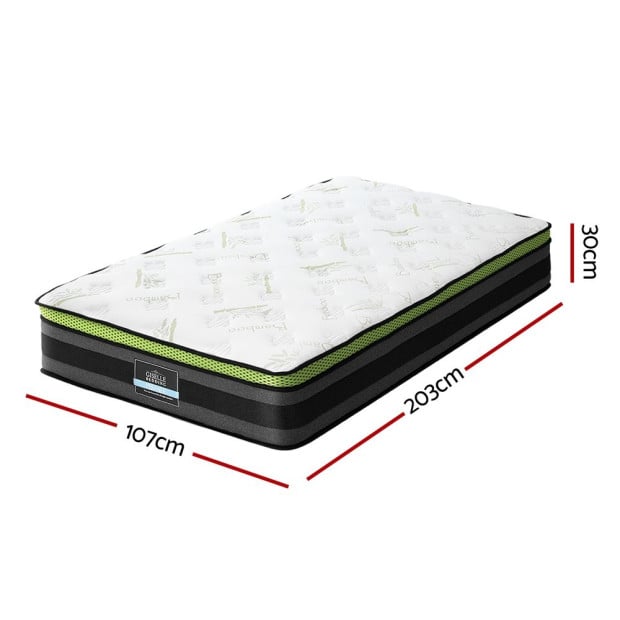 Mattress Cool Gel Foam 30cm King Single Image 2