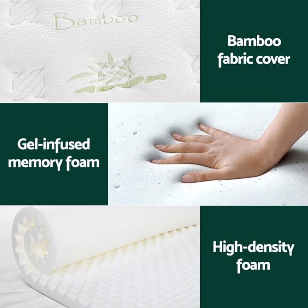 Mattress Cool Gel Foam 30cm Queen Image 5
