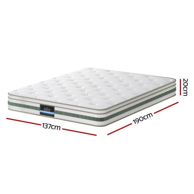 20cm Mattress Double Green Tea Mattresses Image 2