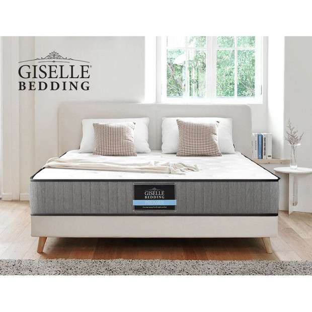 Bedding King Mattress Extra Firm Pocket Spring Foam Super Firm 23cm Image 7