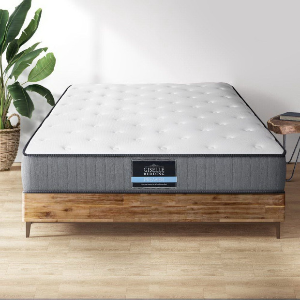 Bedding King Mattress Extra Firm Pocket Spring Foam Super Firm 23cm Image 8