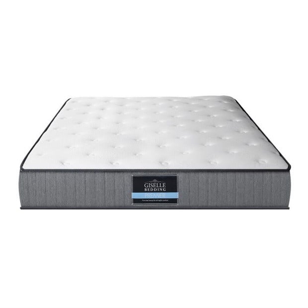 Bedding Queen Mattress Extra Firm Pocket Spring Foam Super Firm 23cm Image 3