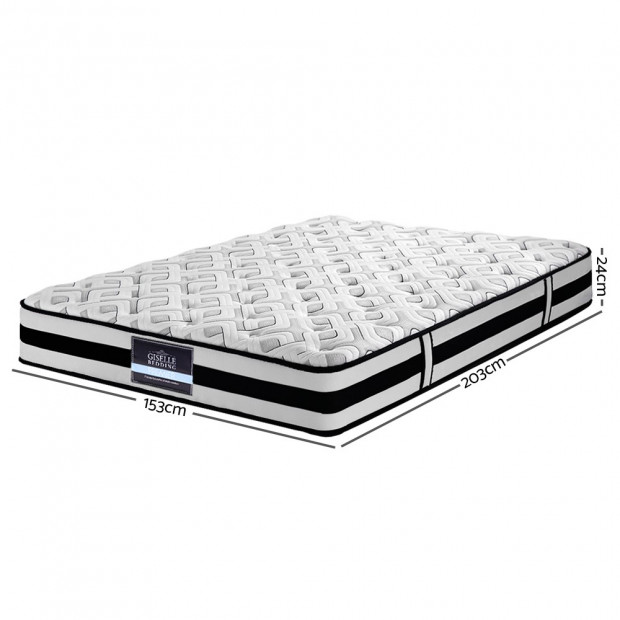24cm Spring Firm Foam Queen Size Bed Mattress Image 2