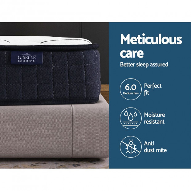Bedding Single Size Mattress Bed Medium Firm Foam Bonnell Spring 16cm Image 3