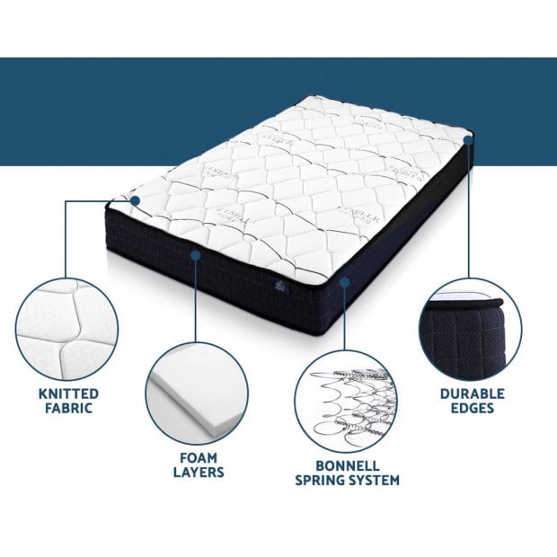 Bedding Single Size Mattress Bed Medium Firm Foam Bonnell Spring 16cm Image 4