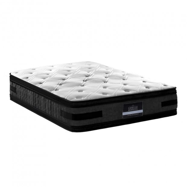 Bedding 36CM Queen Mattress 7 Zone Euro Spring Medium Firm Foam