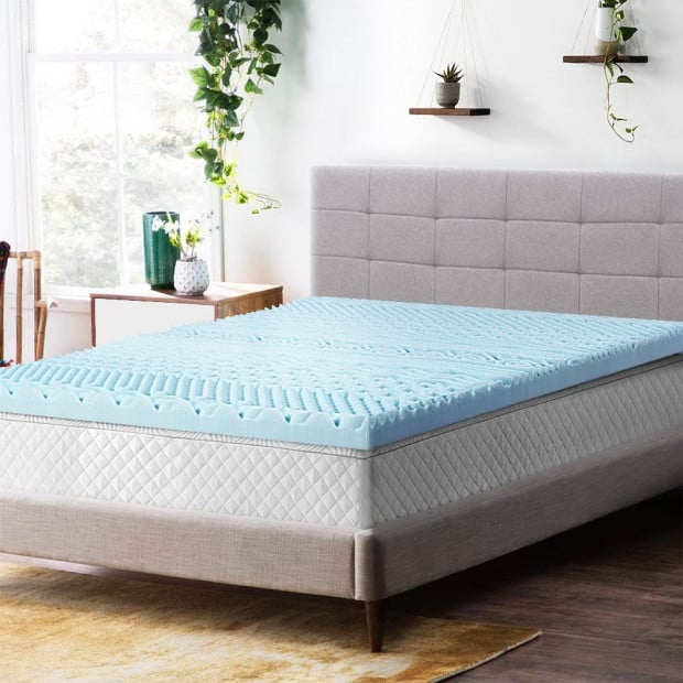 Bedding 11-zone Memory Foam Mattress Topper 8cm - Single Image 8