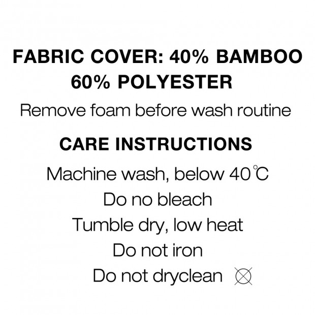 Bedding Memory Foam Mattress Topper BAMBOO Cover Single 8CM Mat Image 8