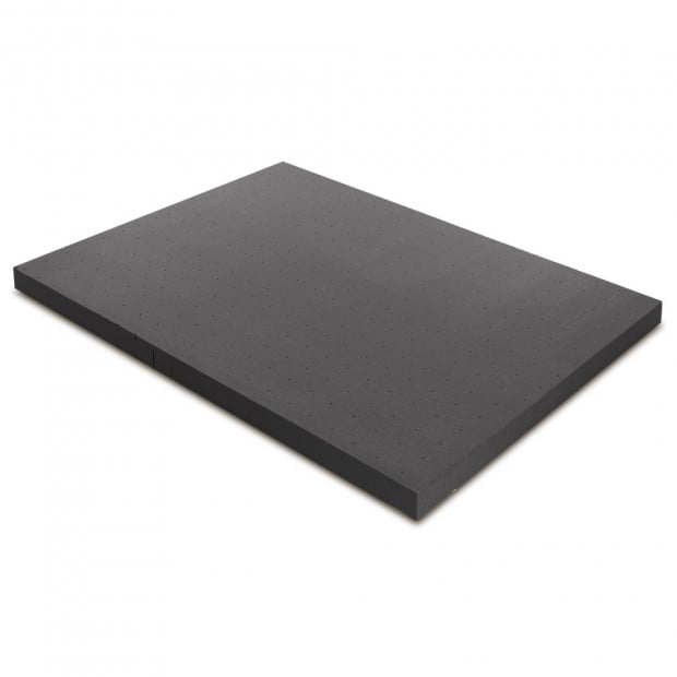 Bedding Bamboo Charcoal Memory Foam Mattress Topper Queen 8CM Underlay