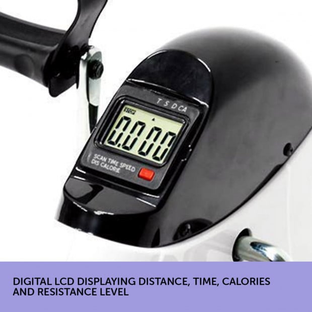 Powertrain Mini Exercise Bike Pedal Exerciser for Arms and Legs Image 7