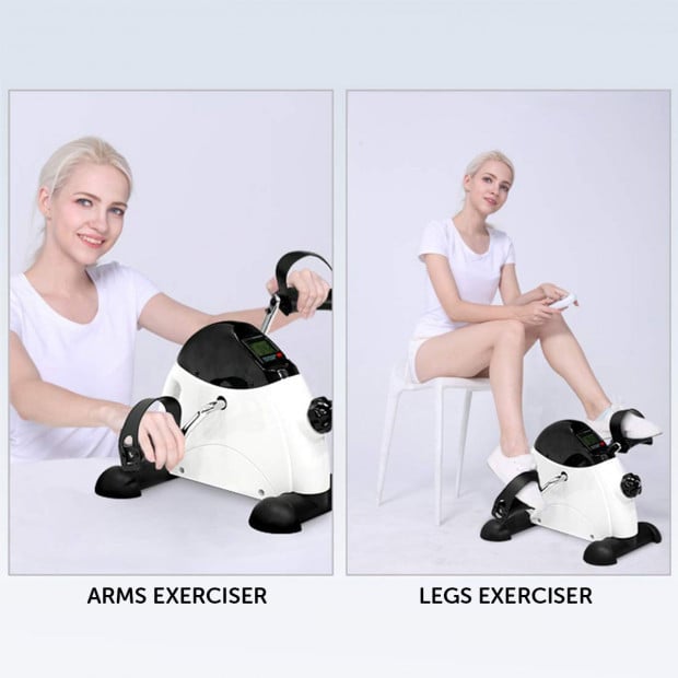 Powertrain Mini Exercise Bike Pedal Exerciser for Arms and Legs Image 10