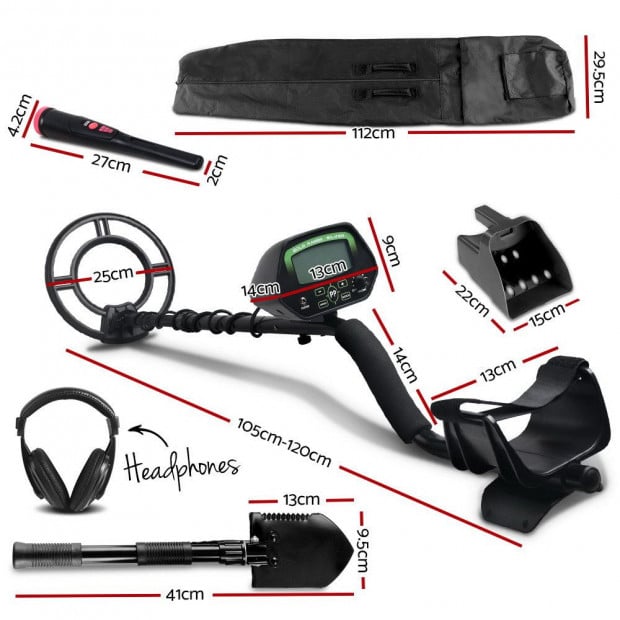 Deep Metal Detector  Sensitive Searching Gold Digger Treasure Hunter Image 2