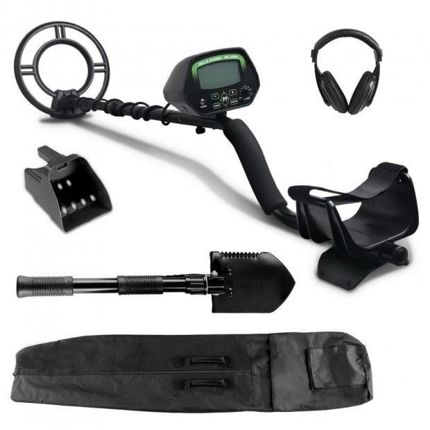 Deep Sensitive Metal Detector Searching Gold Digger Treasure Hunter