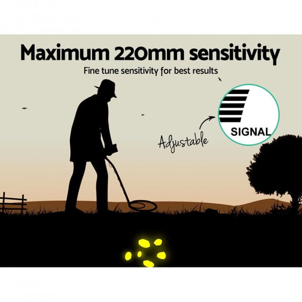 Deep Sensitive Metal Detector Searching Gold Digger Treasure Hunter Image 4