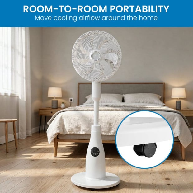 Olimpia Splendid MF1000 Portable Mist Fan with 1.2L Water Tank Image 10