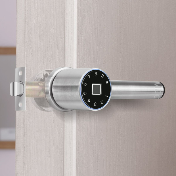 MEC Digital Fingerprint One-Touch Smart Lock Bluetooth LED Indicator Image 6