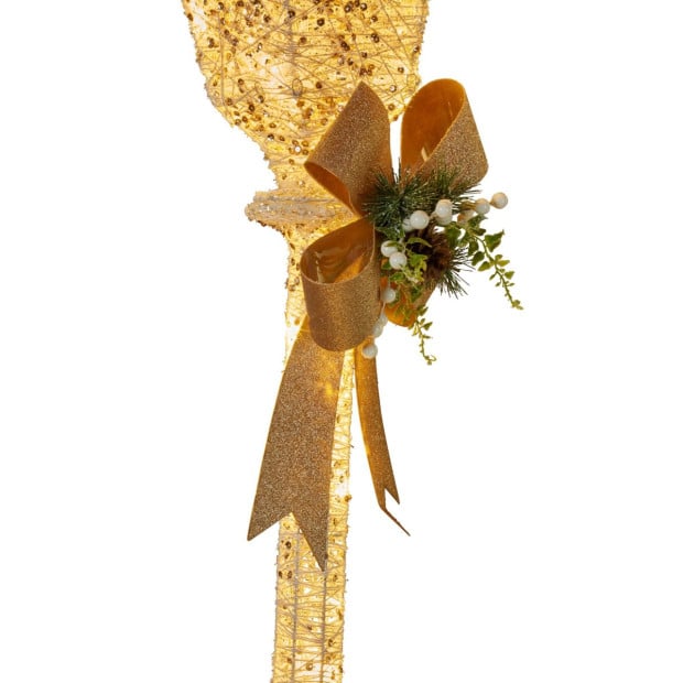 150cm Outdoor Christmas Lamp with Lights Image 2